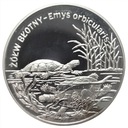 20 zł złotych 2002 Żółw Błotny
