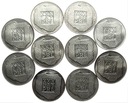 LOT 10 x 200 zł 1974 XXX lat PRL INWESTYCJA SREBRO