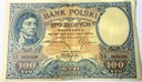 1919 100 zł Sto złotych, seria S.A.