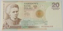 2011 20 zł złotych Maria Skłodowska-Curie