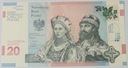 2016 20 zł złotych 1050. rocznica Chrztu Polski