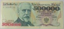 1993 500000 zł złotych Sienkiewicz seria U