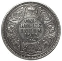 Indie 1 rupia 1915 George V