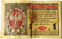 1917 1 mkp jedna marka polska seria B Generał