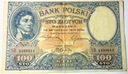 1919 100 zł Sto złotych, seria S.B.