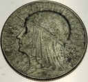 5 zł złotych 1934 Głowa kobiety Polonia SREBRO