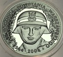 10 zł złotych 2004 Powstanie Warszawskie