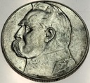 10 zł złotych 1937 Józef Piłsudski SREBRO