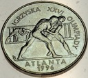 2 zł złote 1995 Atlanta Zapasy Igrzyska Olimpiady
