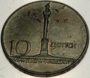 10 zł złotych 1966 MAŁA Kolumna Zygmunta Warszawa