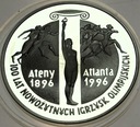 10 zł złotych 1995 100 Lat Igrzysk Ateny Atlanta