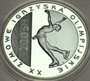10 zł złotych 2006 Turyn Łyżwiarstwo