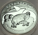20 zł złotych 2007 Foka Szara SREBRO