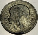 5 zł złotych 1933 Głowa kobiety Polonia SREBRO