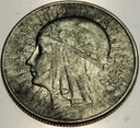 5 zł złotych 1934 Głowa kobiety Polonia SREBRO