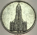 Niemcy 5 marek 1934 D Kościół Wieża