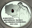 10 zł złotych 2009 Ksiądz Jerzy Popiełuszko
