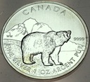Kanada 1 dolar 2011 Niedźwiedź polarny SREBRO uncja (1)