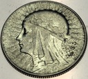 5 zł złotych 1934 Głowa kobiety Polonia SREBRO