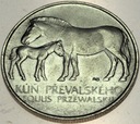Czechosłowacja 50 koron 1987 Koń przewalskiego SREBRO