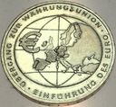 Niemcy 10 euro 2002 wprowadzenie euro SREBRO