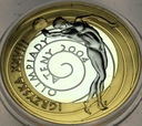 10 zł złotych 2004 Igrzyska Olimpiady Ateny dyskobol PLATEROWANA AU SREBRO