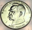 50000 złotych 1988 Piłsudski Niepodległość SREBRO