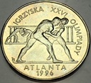2 zł złote 1995 Atlanta Zapasy Igrzyska Olimpiady