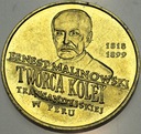 2 zł złote 1999 Ernest Malinowski Peru