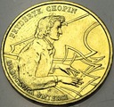 2 zł złote 1999 Fryderyk Chopin Szopen