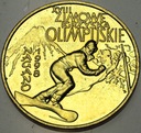 2 zł złote 1998 Nagano Zimowe Igrzyska Olimpijskie