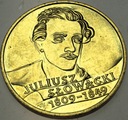 2 zł złote 1999 Juliusz Słowacki