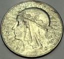 10 zł złotych 1933 Głowa kobiety Polonia SREBRO