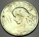 2 zł złote 1924 Kobieta i kłosy żniwiarka RÓG