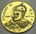 2 zł złote 1998 Zygmunt III Waza