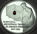 10 zł złotych 2009 Ksiądz Jerzy Popiełuszko