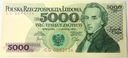 1982 5000 zł złotych Chopin seria CG
