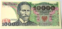 1988 10000 zł złotych Wyspiański, seria BA