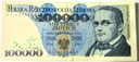 1990 100000 zł złotych Moniuszko seria BF