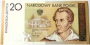 2009 20 zł złotych Juliusz Słowacki