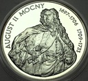 10 zł złotych 2005 August II Mocny SREBRO