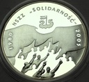 10 zł złotych 2005 NSZZ Solidarność