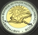 10 zł złotych 2006 Niemcy MŚ PLATEROWANA AU SREBRO