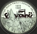 10 zł złotych 2009 Solidarność Jan Paweł II SREBRO