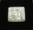 10 zł złotych 2011 Przybora Wasowski SREBRO KWADRATOWA
