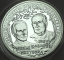 10 zł złotych 2011 Przybora Wasowski SREBRO OKRĄGŁA