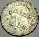 10 zł złotych 1932 Głowa kobiety Polonia SREBRO