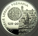 10 zł złotych 2003 Lokacja Poznania Poznań SREBRO