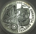 200000 zł złotych 1992 Odkrycie Ameryki 500-lat