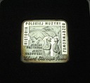10 zł złotych 2011 Przybora Wasowski SREBRO KWADRATOWA